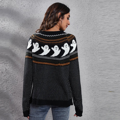 Zrelaksowany i stylowy sweter zimowy Audra |
