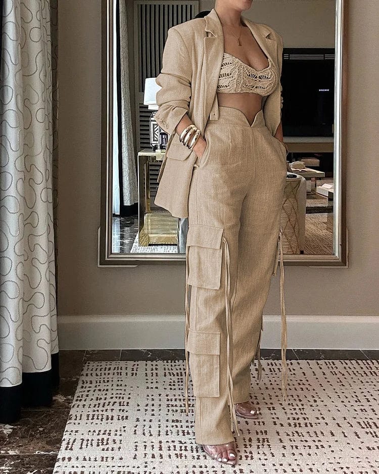 Halle | Modne i niewymuszone spodnie zimowe